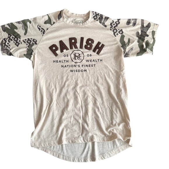 Parish Mens Large l T-Shirt - Picture 1 of 5